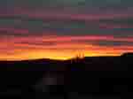 Sunset over Virgin Valley, Nevada
