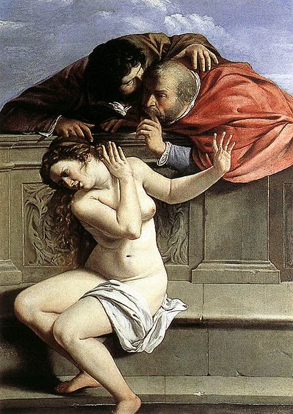 Susanna and the Elders-1610 by Artemisia Gentileschi